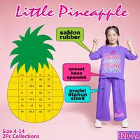 Gambar Little pineapple setelan blouse barbie rainaa anak 4-9Y dari duniakaira undefined 2 Tokopedia