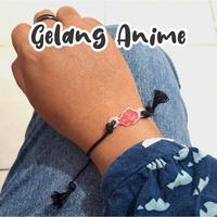 Gambar Gelang Tali Korea hitam 1,5mm Akrilik print uv Naruto Unik trendy gaul - NARUTO dari Jagool undefined 3 Tokopedia