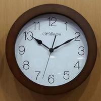 Gambar Premium Jam Dinding Wellington Kayu 686360 Original Mesin Seiko High - Plat Silver dari Husnita Stores undefined 3 Tokopedia
