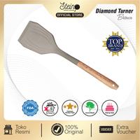 Gambar STEIN Diamond Turner (Spatula Masak Silkon BPA FREE) - Brown dari Steincookware Official Store undefined 5 Tokopedia