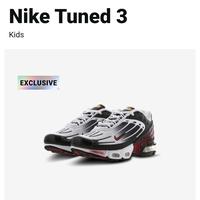 Gambar New Model Nike Tuned 3 Kids Exclusive Black Red White dari MusashiX undefined 2 Tokopedia