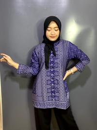 Gambar Baju Batik Atasan Wanita MotIf Jumputan Model E - Songket 3, S dari Songket PaSH Official Store undefined 4 Tokopedia