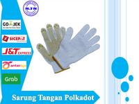 Gambar Sarung Tangan Benang Bintik Kuning Sarung Tangan Polkadot Bintik Karet - Harga Perpasang dari SJS Supplier undefined 3 Tokopedia