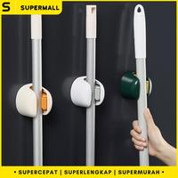 Gambar Mop Holder - Gantungan Sapu Pel / Holder Sapu / Gantungan Dinding Sapu - PROMO-ABU dari Supermall Nusantara undefined 1 Tokopedia