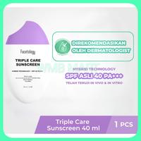 Gambar FACETOLOGY Sunscreen 40ml Triplecare Sunscreen Original SPF 40 PA+++ - 40ML dari WMB MART undefined 1 Tokopedia