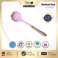 Gambar STEIN Diamond Soup (Spatula Kuah) Food Grade - Pink Iris dari Steincookware Official Store undefined 3 Tokopedia