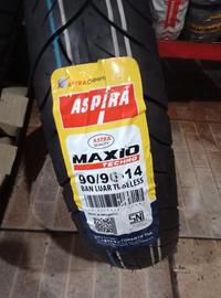 Gambar ! PAKET BAN MATIC TUBELESS ASPIRA MAXIO 90/90 & 80/90-14 + PENTIL dari OTTO BAN undefined 5 Tokopedia