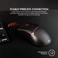 Gambar Fantech WGC3 / WGC-3 Crypto Hybrid Connection Wireless Gaming Mouse - White, Free Mousepad dari TokoTeknoPro undefined 3 Tokopedia