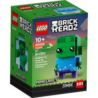 Gambar LEGO 40626 Brick Headz Zombie dari Joobricks & Marina Aquarium undefined 1 Tokopedia