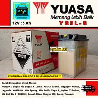 Gambar aki yuasa yb5l-b basah gm5z-3b 12v 5ah yt7c original dari Syafira Aki undefined 2 Tokopedia