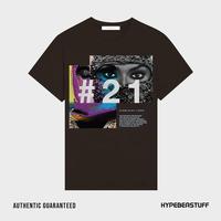 Gambar Ih Nom Uh Nit Mask 21 Print Logo Tee Brown - XL dari HYPEBEASTUFF ID undefined 1 Tokopedia