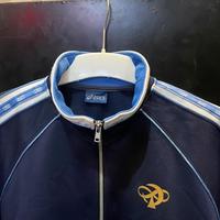 Gambar jaket tracktop asics vintage navy biru muda dari BUNGKUSAN HALAL undefined 4 Tokopedia
