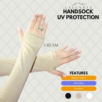 Gambar Manset Tangan Handsock Sarung Lengan Panjang Lubang Jempol by Lalunata - Reguler, Abu-abu dari Lalunata Official undefined 2 Tokopedia