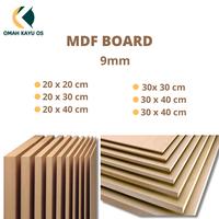 Gambar Mdf  Board Papan Mdf 9mm Custom 20x30 30x40 40x40 - 9mm, 20x20cm - 9mm, 20x20cm dari Omah Kayu Os undefined 1 Tokopedia
