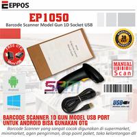 Gambar Barcode Scanner EPPOS EP1050 Manual Scan - murah dari sy4ms prestasi media undefined 4 Tokopedia