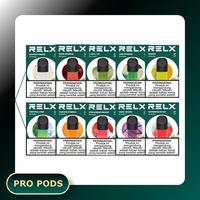 Gambar Cartridge Relx Pod Pro 30mg 50mg 3% 5% Pods Catridge Pita Cukai - Mango03/24 dari Activapor undefined 1 Tokopedia