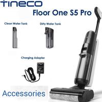 Gambar TINECO Floor One  S5 Pro Aksesoris Clean water tank   Dirty water tank dan  Charging Adapter dari Tineco Store undefined 1 Tokopedia