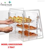 Gambar Akrilik display/etalase/rak/ kue/Roti tebal 5mm - DISPLAY KUE, GOJEK/ GRAB dari Tristar Eka Pratama Official undefined 3 Tokopedia
