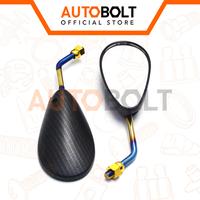 Gambar Spion Mini Model Satria FU Drat Honda & Yamaha Mio Grand Beat Vario - Yamaha dari AUTOBOLT Official Store undefined 3 Tokopedia