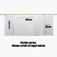Gambar gorden jepang gorden ramen curtains japan - Merah, L.150 x T.50cm dari Khalid gorden undefined 3 Tokopedia