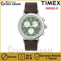 Gambar TIMEX TW2V71000 Standard Chronograph Jam Tangan Pria Analog Leather dari Liga.Arloji undefined 1 Tokopedia
