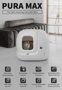 Gambar NEW Pet Supplies Pura Max Automatic Cat Litter Box App Remo dari GRC81 undefined 2 Tokopedia