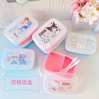 Gambar TEMPAT KOTAK MAKAN LUNCH BOX HELLO KITTY MY MELODY KUROMI PRINCESS - NW UNICORN dari TwinkleBabyAndKids undefined 3 Tokopedia