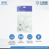 Gambar NYK Converter Mini Display Port DP to VGA Adapter dari Starcomp Semarang undefined 4 Tokopedia