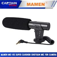 Gambar MAMEN MIC-05 Super Cardioid Shotgun Mic for Camera - MAMEN MIC-05 dari Captain Store168 undefined 1 Tokopedia