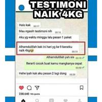 Gambar Siap Kirim] Suplemen gemuk badan untuk menambah berat badan dari Herbal Healthy Life 2 undefined 3 Tokopedia