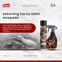 Gambar AMPUH Paket Obat Racun Anti Rayap Kayu Tanah Semprot Ampuh 1 Liter + dari Alam Semesta Farm undefined 5 Tokopedia
