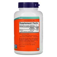 Gambar Now Foods Calcium Carbonate Powder 340 g ORI USA Now Kalsium karbonat dari degnifan frass undefined 3 Tokopedia