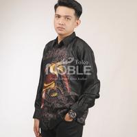 Gambar Kemeja Batik Motif Burung Enggang Khas Kalbar - Putih, L dari Noble Pontianak undefined 2 Tokopedia