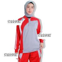 Gambar Baju Kaos Olahraga Pria /wanita / Seragam Baju Olahraga Lengan Panjang - Hijau Toska, M dari STARSPORT85 undefined 3 Tokopedia