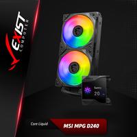 Gambar CPU Cooler - MSI MAG CORELIQUID B240 RGB - AIO Cooler MSI 240 dari Ex1st Com undefined 1 Tokopedia
