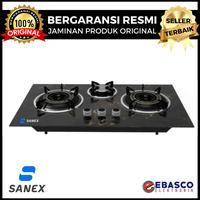 Gambar Kompor Gas Tanam SANEX 3T KT 301 - 3 Tungku Daya 7,6 kW dari Ebasco Elektronik undefined 1 Tokopedia