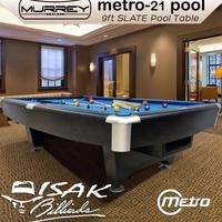 Gambar Murrey Metro-21 PRO TV 9 ft Slate Pool Table Meja Billiard Biliar Asli dari ARAS BILLIARD undefined 3 Tokopedia