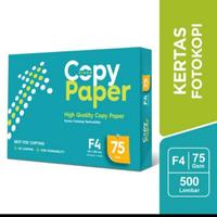 Gambar Copy Paper F4 75gr / Kertas HVS Print Fotocopy F4 75gsm ( Murah ) dari MZ STUFF undefined 1 Tokopedia
