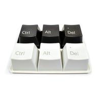 Gambar Mug Keyboard 3 in 1 Ctrl Alt Del Original - Hitam dari HATISENANG168 undefined 3 Tokopedia