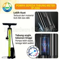 Gambar POMPA ANGIN SEPEDA TABUNG + METER POMPA BAN IGM IP-006 - KECIL dari IGM Hardware undefined 3 Tokopedia