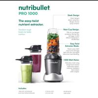Gambar Nutribullet Pro 1000 W Blender 8 Pc Dark Gray dari Central Kitchen New undefined 2 Tokopedia