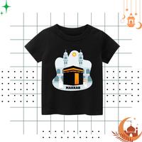 Gambar Baju Kaos Anak Muslim Islam Makkah Madinah Usia 2 3 4 5 6 7 8 9 10 - Polos Merah, 2-3 Tahun/S dari Kids Twin undefined 3 Tokopedia