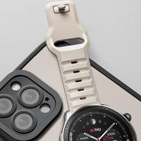 Gambar 22mm Strap Garmin Venu 2 3 Forerunner 255 265 745 Music Jam Tali - 10-White dari lapaknona. undefined 3 Tokopedia