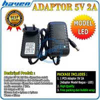 Gambar Adaptor 5V 2A Jack 5.5mm x 2.5mm Adapter HTB Netlink Media Converter dari CCTV HAVEN undefined 2 Tokopedia