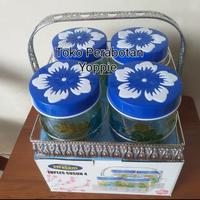 Gambar Toples Kue Kering / Toples Kaca / Toples Kue / Toples lebaran set dari Toko Yoppie undefined 1 Tokopedia