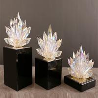 Gambar Pajangan Kristal Cluster 1 Set 3pcs Premium Quality Mewah dan Cantik dari Dining & Bathe undefined 1 Tokopedia