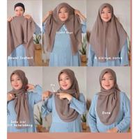 Gambar Hijab Segi Empat Instant Ceruty Babydoll 2 Layer - MOCCA dari DIFAN HOUSE undefined 2 Tokopedia