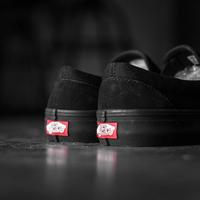 Gambar Original Vans Slip On Pro Black Out - 39 dari Arogansociety. undefined 3 Tokopedia