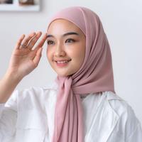 Gambar Hijab Segi Empat Instant Ceruty Babydoll 2 Layer - MOCCA dari DIFAN HOUSE undefined 3 Tokopedia
