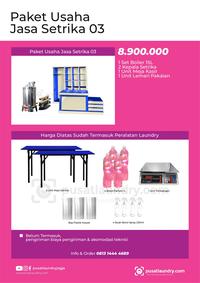 Gambar Paket Usaha Jasa Setrika - Paket 02 dari PusatLaundry_NEW undefined 4 Tokopedia